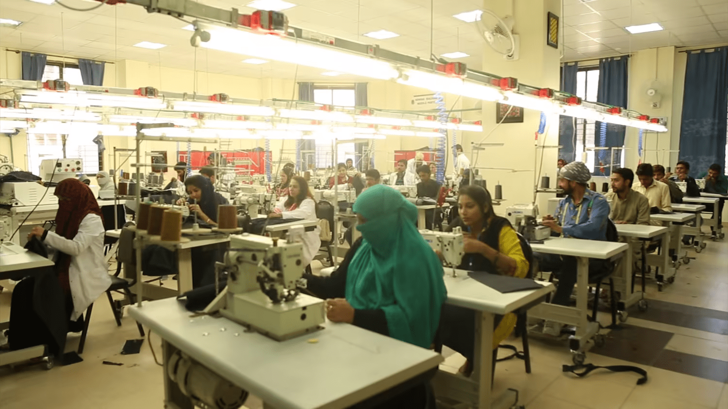 TİKA Tetva İşbirliğinde Tekstil Atölyesi