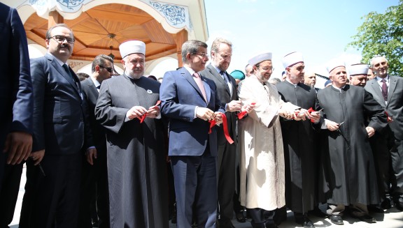 Başbakanımız Sayın Ahmet Davutoğlu’nun Ferhadiye Camii Açılışı Vesilesiyle Bosna…