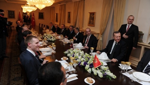 TİKA President Dr. Serdar Çam Gave A Dinner Montenegro President Igor Luksiç’s Honor