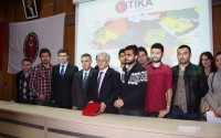 İstanbul Üniversitesi Öğrencilerinden TİKA'ya İlgi