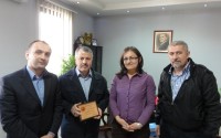Karadağ Judo Federasyonu Tarafından TİKA'ya Teşekk&uuml;r Plaketi