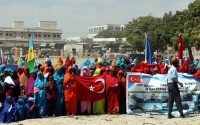 Somali'de T&uuml;rkiye'ye "teşekk&uuml;r" G&ouml;sterisi