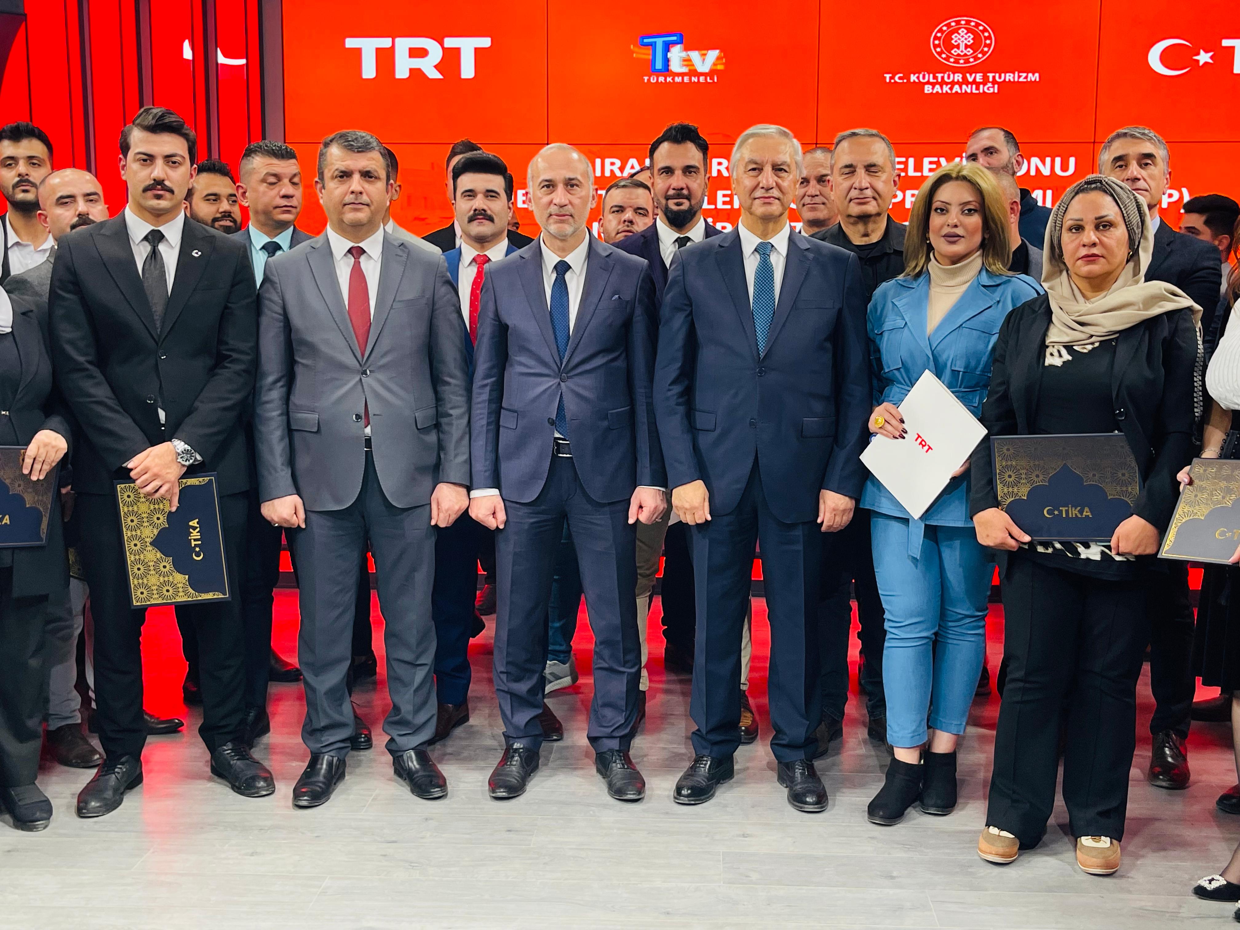 TİKA ve TRT İş Birliğiyle Irak Türkmeneli TV Personeline Medya Eğitimleri Verildi