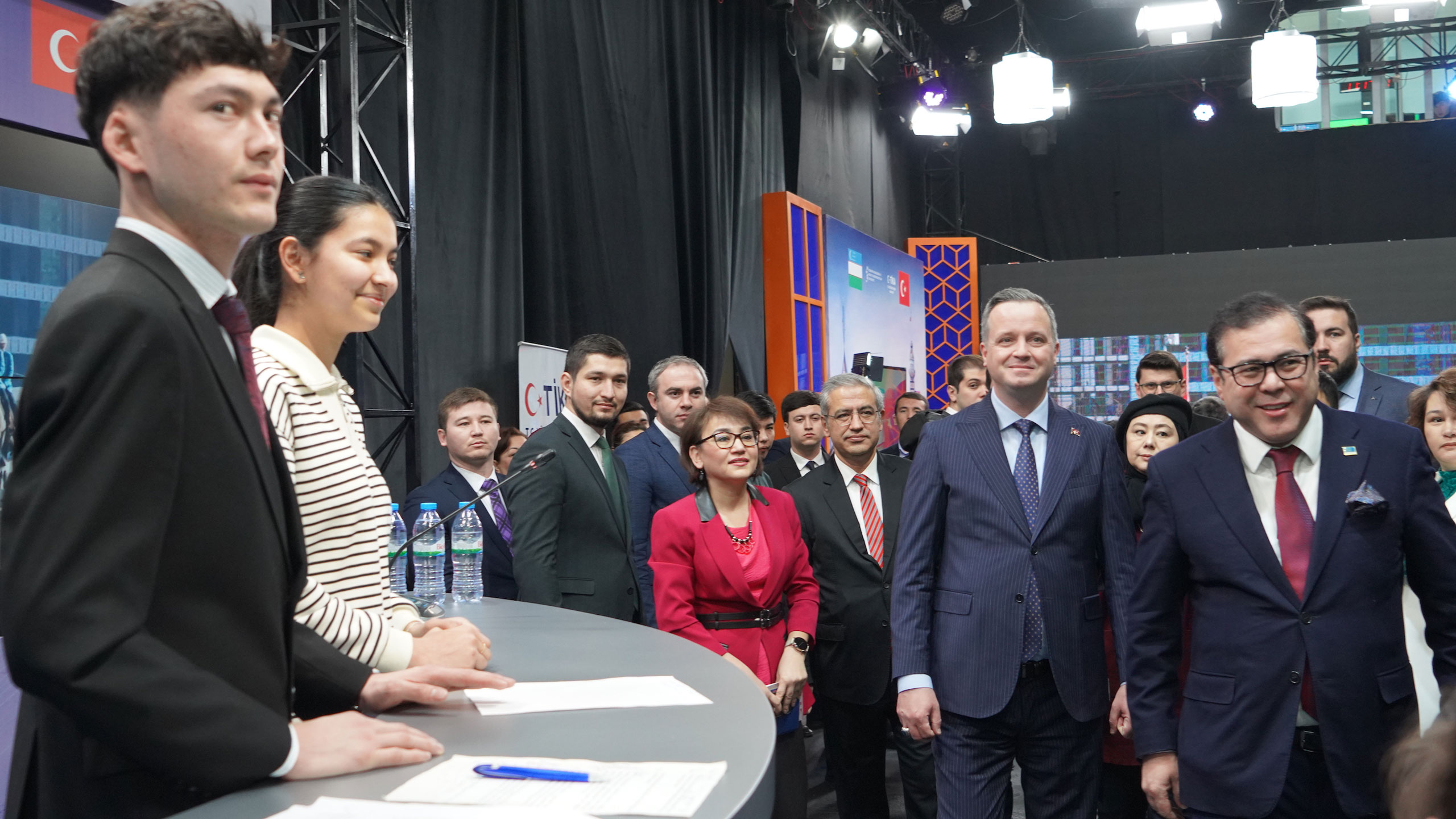 TV Studio Established by TİKA in Uzbekistan Was Inaugurated